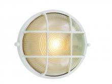 Trans Globe 41505 WH - 1LT MEDIUM ROUND BULKHEAD
